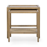 Devin - Solid Wood Nesting Accent Tables