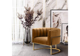 TOV-S68190 Magnolia Cognac Velvet Chair