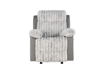 U6028-GREY-GR-N U6028 GREY GLIDER RECLINER