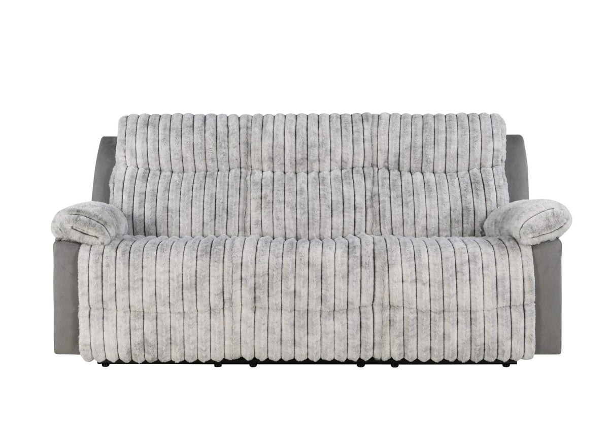 U6028-GREY-RS-N U6028 GREY RECLINING SOFA