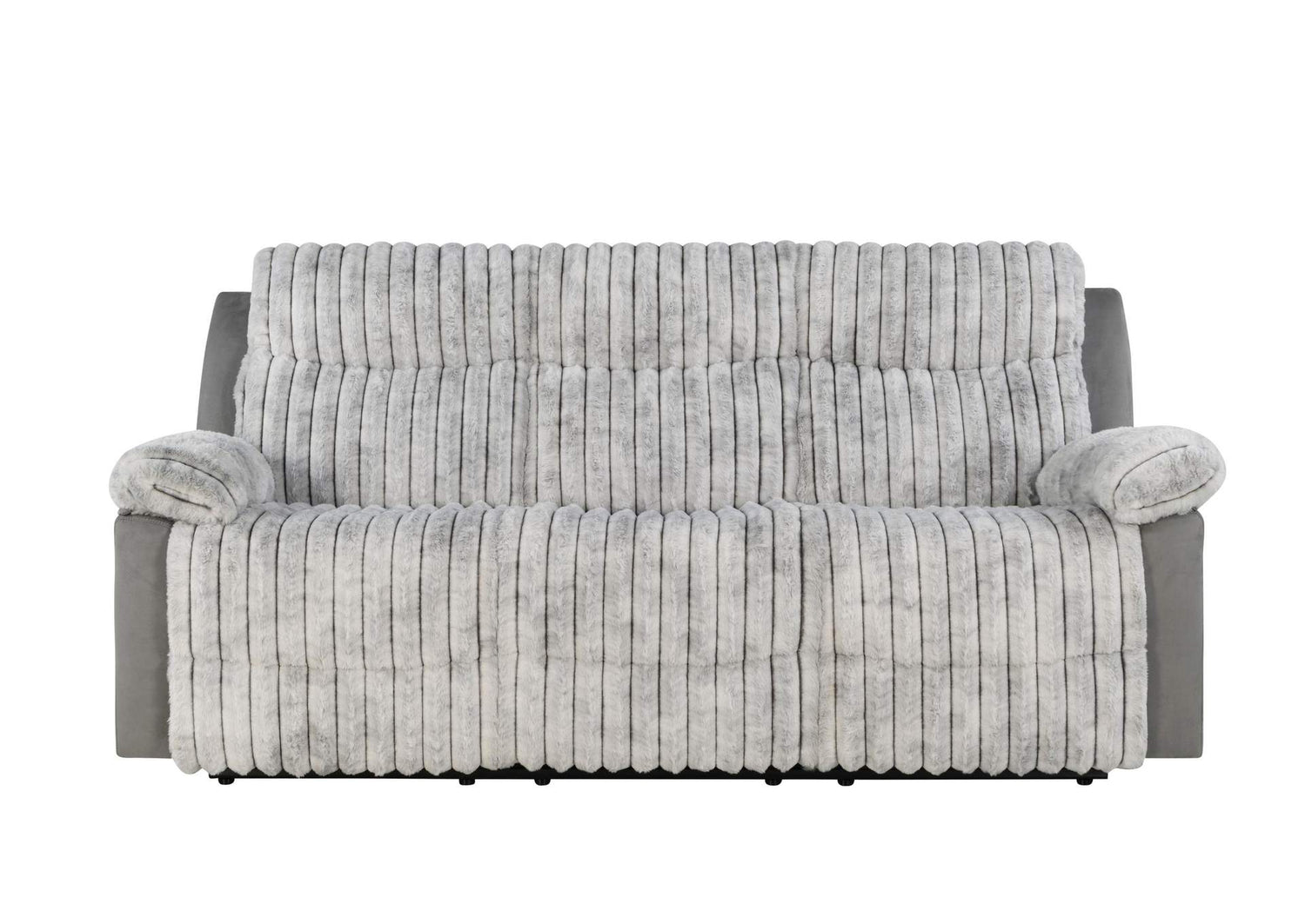 U6028-GREY-RS-N U6028 GREY RECLINING SOFA