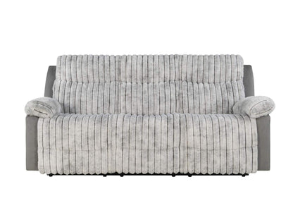 U6028-GREY-RS-N U6028 GREY RECLINING SOFA