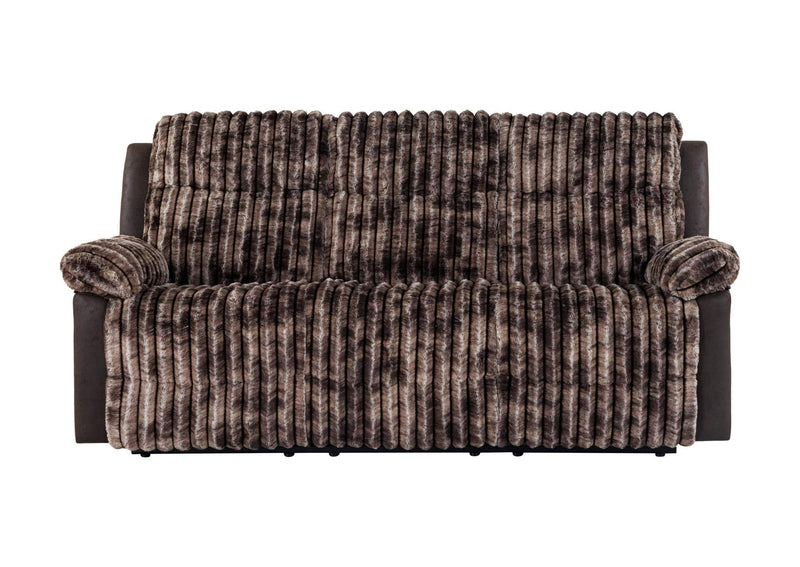 U6028-BROWN-RS-N U6028 BROWN RECLINING SOFA