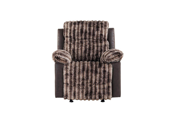 U6028-BROWN-GR-N U6028 BROWN GLIDER RECLINER