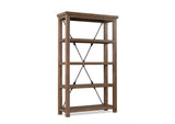 8FJ819OS Autumn Open Shelving Unit Flint Oak