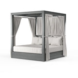 Redondo - Resort King Day Bed, No Welt - Cast Silver / Dark Gray