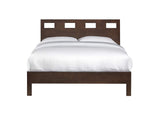 RV26F4 Riva Wood Bed In Chocolate Brown