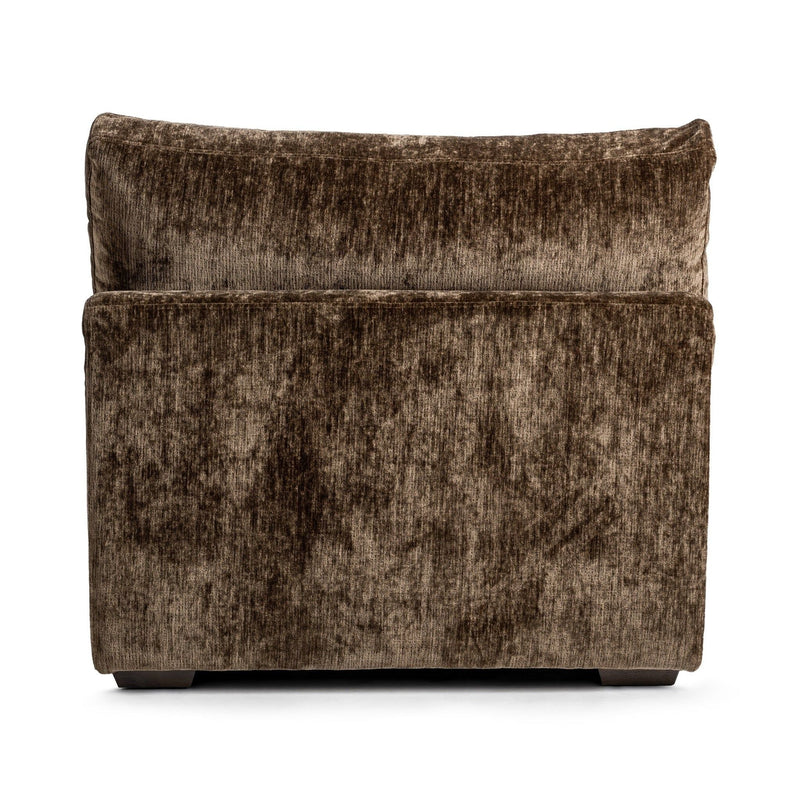 Ludwig - Armless Chair - Mossed Brown