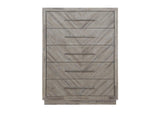 5RS384A Alexandra Solid Wood Five Drawer Chest In Rustic Latte (2024)