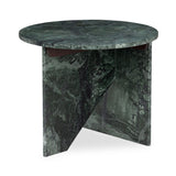 Briley - Marble Round Accent Table