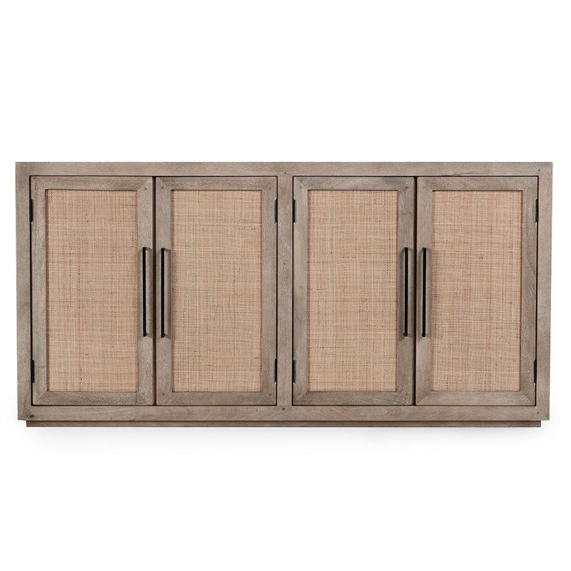 Jensen - 4 Door Cabinet - Meadow Taupe