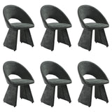Angelina - Modern Curved Back Upholstered Dining Chair