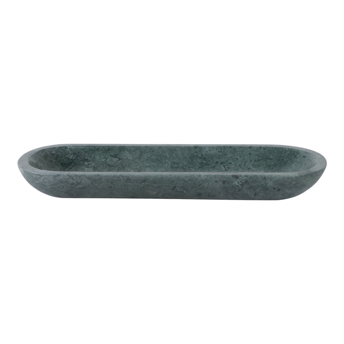 Oval Marble Bowl - Green