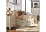 4NA481 Paragon Three Drawer Nightstand In White