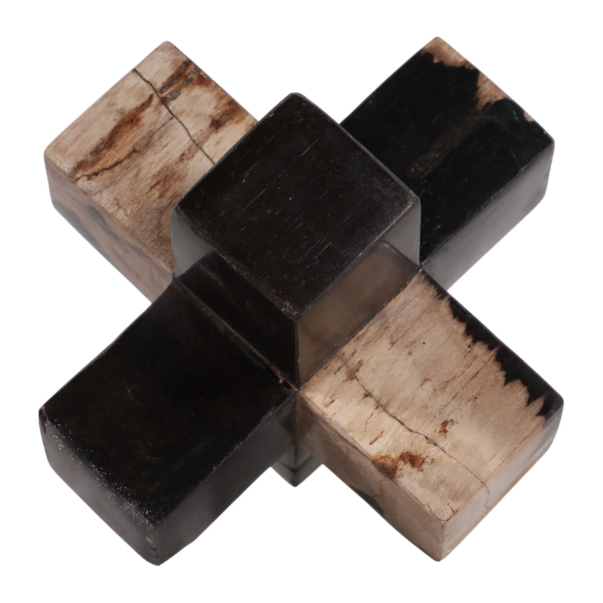 5" Petrified Wood Jack - Multi