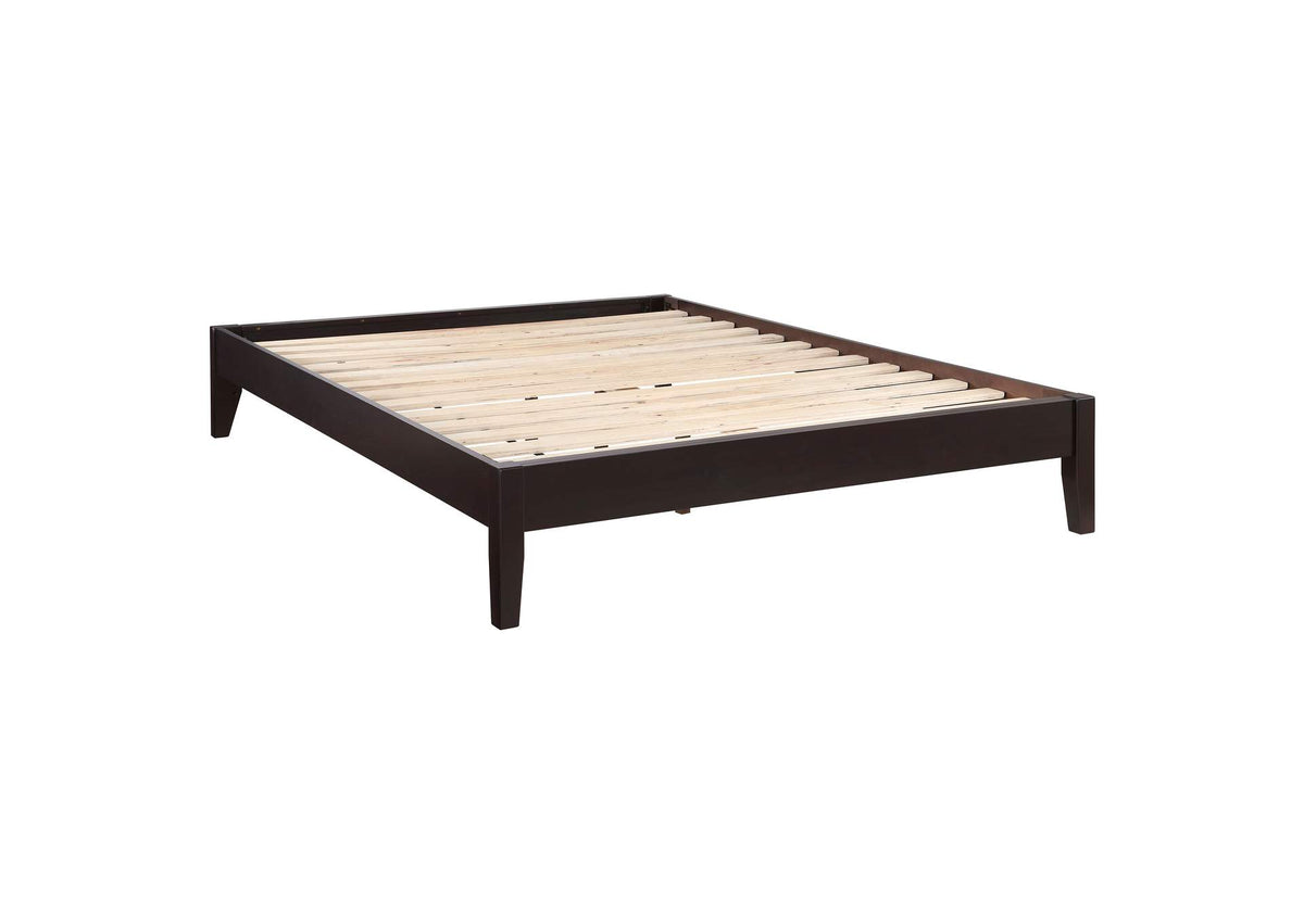 Hounslow California King Universal Platform Bed Cappuccino