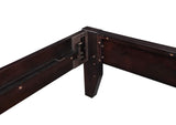 300555T Hounslow Twin Universal Platform Bed Cappuccino