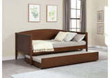 300686 Bozeman Wood Twin Daybed With Trundle Medium Walnut