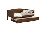 300686 Bozeman Wood Twin Daybed With Trundle Medium Walnut
