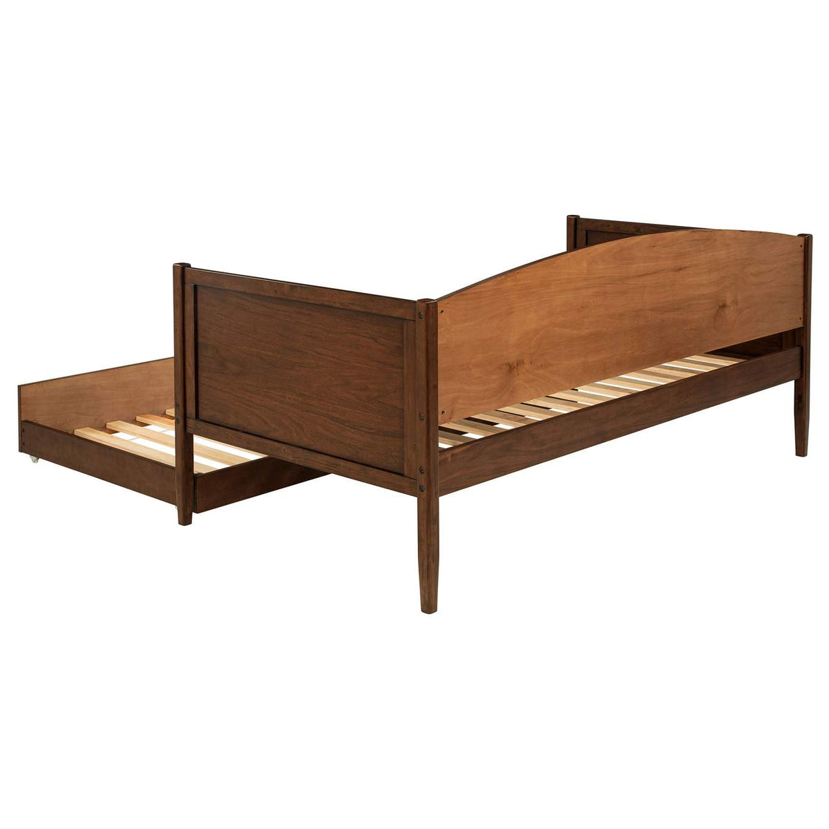 300686 Bozeman Wood Twin Daybed With Trundle Medium Walnut