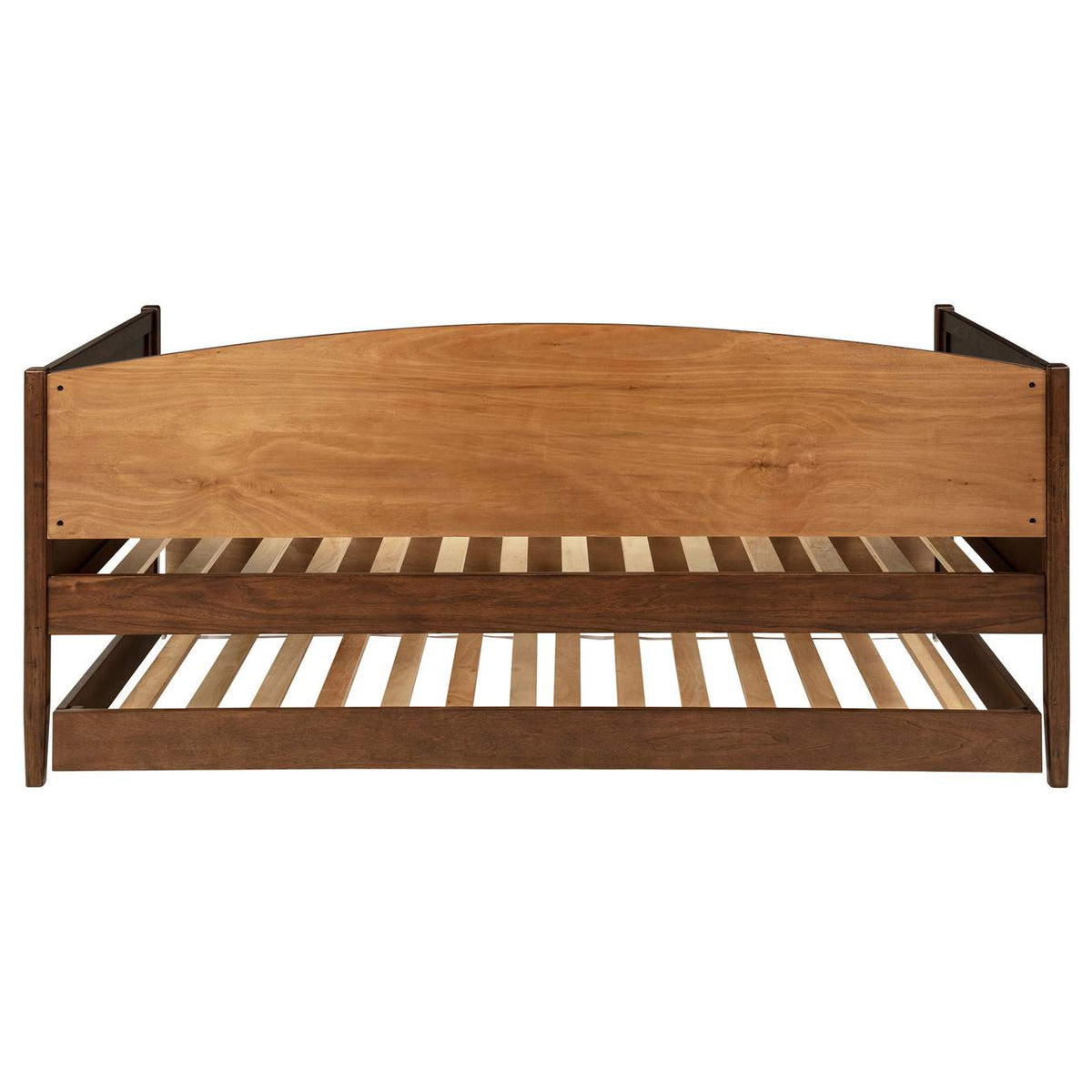 300686 Bozeman Wood Twin Daybed With Trundle Medium Walnut
