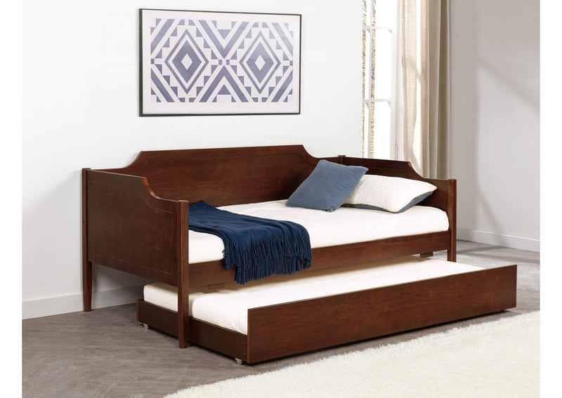 300687 Redding Wood Twin Daybed With Trundle Cherry