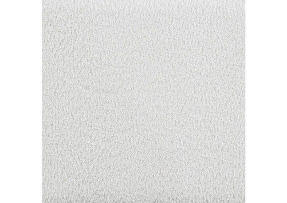 300716 Patricia Boucle Upholstered Twin Day Bed with Trundle White