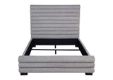 300719Q Patricia 58-inch Boucle Upholstered Queen Bed Grey