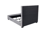 300719Q Patricia 58-inch Boucle Upholstered Queen Bed Grey