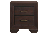 300762KE-S4 Dorian 4-piece Eastern King Bedroom Set Dark Cocoa