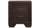 300762T-S4 Dorian 4-piece Twin Bedroom Set Dark Cocoa