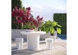 TOV-O44065 Delta Ivory Concrete Side Table