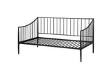 301056 Newbury Metal Twin Daybed Bed Frame Matte Black