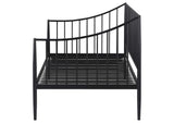 301056 Newbury Metal Twin Daybed Bed Frame Matte Black