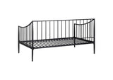 301056 Newbury Metal Twin Daybed Bed Frame Matte Black