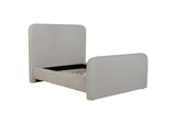 Wren Upholstered Queen Panel Bed Grey