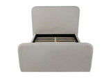 302052Q Wren Upholstered Queen Panel Bed Grey