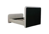 302052Q Wren Upholstered Queen Panel Bed Grey