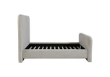 302052Q Wren Upholstered Queen Panel Bed Grey