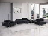1140 - 3-Piece Sofa Set With Adjustable Headrest
