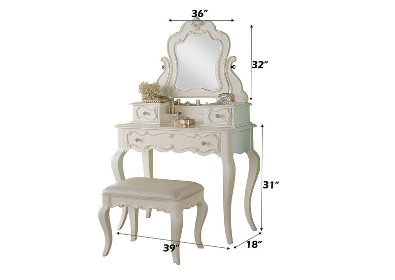 30516 Edalene Vanity Desk with Mirror