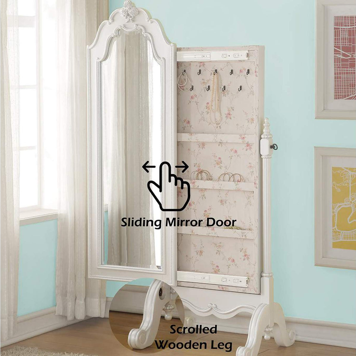 30520 Edalene Jewelry Armoire
