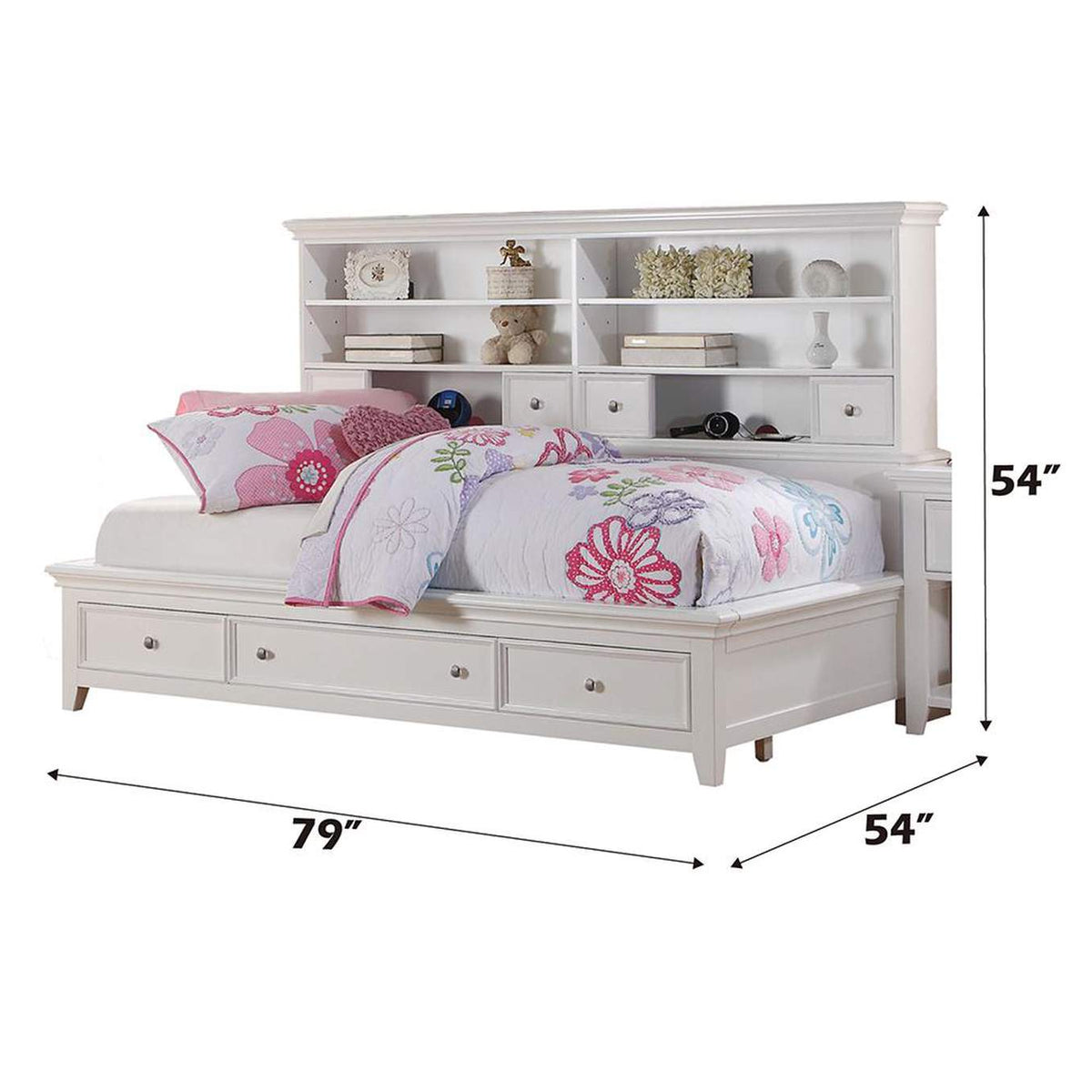 30590T Lacey Daybed with Storage - Twin