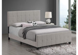 305952Q Fairfield Upholstered Queen Panel Bed Beige