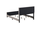 305952Q Fairfield Upholstered Queen Panel Bed Beige