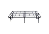 305957F Mabel Metal Full Mattress Support Platform Bed Black