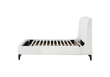306020Q Mosby Upholstered Queen Wingback Bed Snow