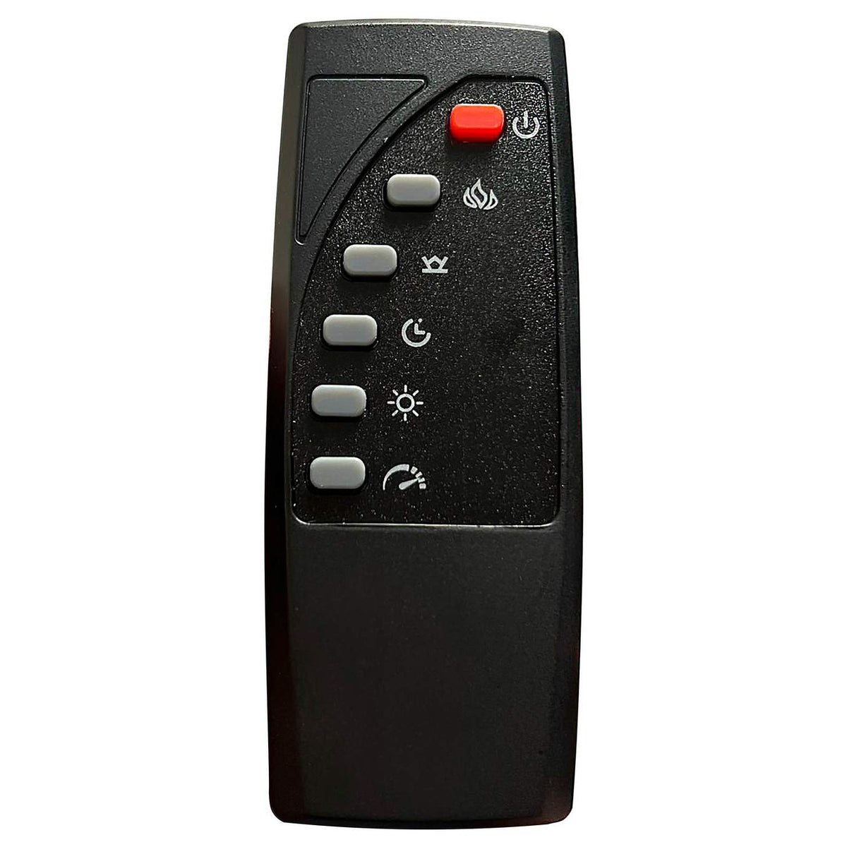 306031KW Tisdall Upholstered Cal King Flame Visualizer Bed Black