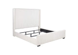306051KW Natasha 65-inch Upholstered California King Bed Cream