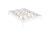 306128F Hounslow Full Universal Platform Bed White